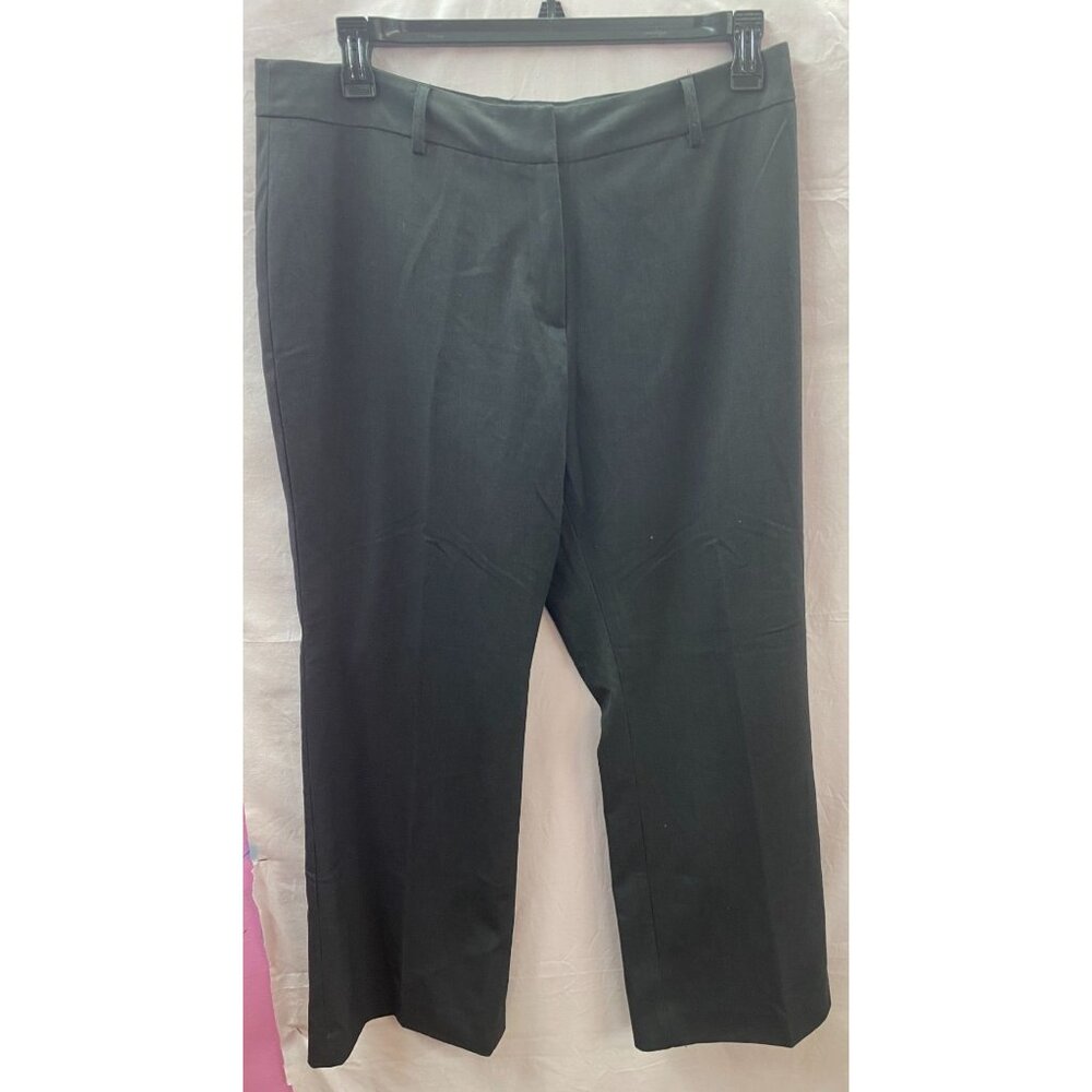 Ruby Rd. Petite Women's Size 16P Gray Wide Leg Dress Pants.